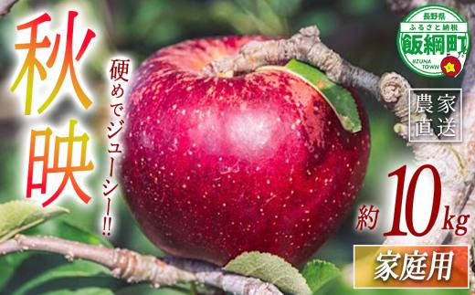 りんご 秋映 家庭用 10kg 相澤農園 2025年9月下旬頃から2025年10月中旬頃まで順次発送予定 令和7年度収穫分 長野県 飯綱町 [1962]