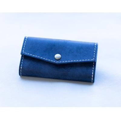 ふるさと納税 富山市 Tocco Lino(トッコ・リーノ)　キーケース　ネイビー