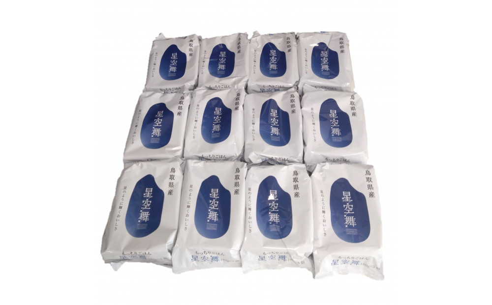 もっちりご飯星空舞(パックご飯) 3食×12袋 313726_CW007