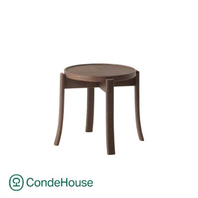 ふるさと納税 旭川市 旭川家具 カンディハウス ルントオム スツール(木座) 北海道タモDBR_00257