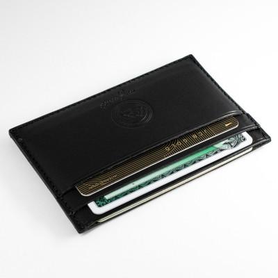 ふるさと納税 大川市 mafpinto カードケース 本革 ブラック