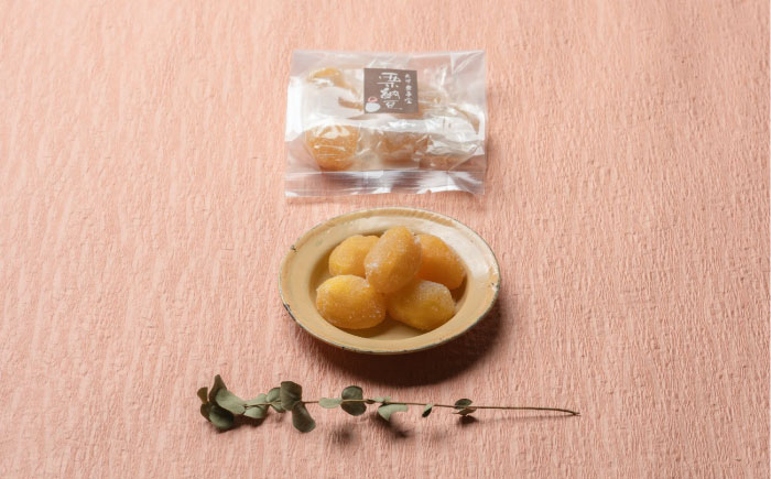 栗納豆個3個と芋納豆3個セット / 栗 芋 甘納豆 お茶うけ お茶菓子 和菓子 / 恵那市 / 良平堂 [AUDB024]