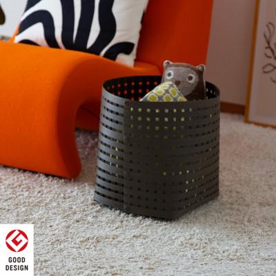 ふるさと納税 奥州市 暮らしを豊かにするシンプルで美しいかご M ダークブラウン バンドシー [AR028] |  | 01