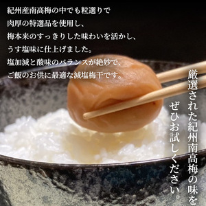 特選紀州南高梅「白梅の里」うす塩味　600ｇ_SF2004