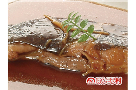 《定期便10ヶ月》浅羽かれい煮付 業務用パック110g5切れ 冷凍 惣菜 おかず つまみ レンチン 湯煎 簡単 煮物 煮付 煮魚