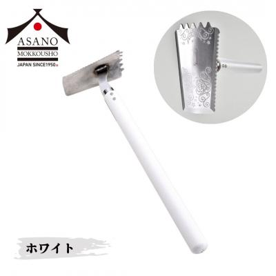 ふるさと納税 三条市 1本6役 草刈り鎌&amp;鍬 マジックワンド ホワイト 燕三条製 [浅野木工所] 【010S657】