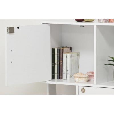 ふるさと納税 海南市 ラック 鍵付き 4段 ホワイト AKU101338401 |  | 03