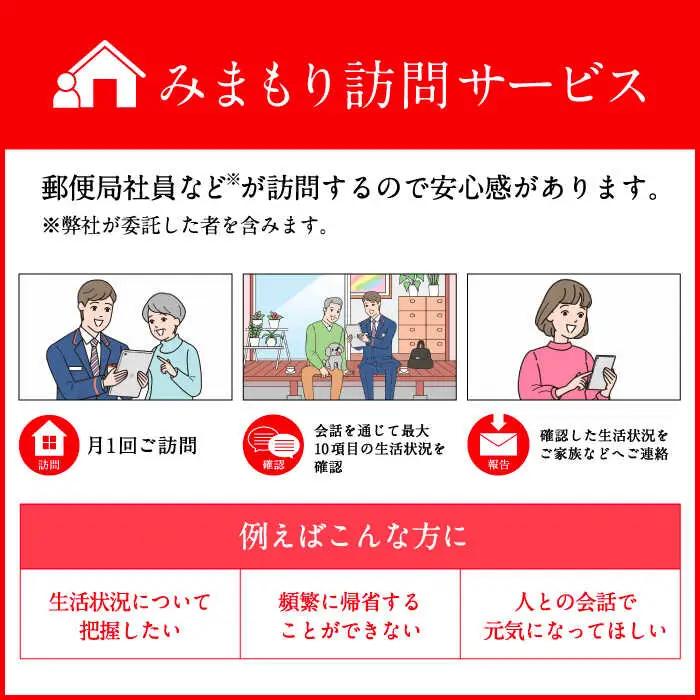 郵便局「みまもり訪問サービス」（6ヶ月） 《壱岐市》【日本郵便】[JDF002] 50000 50000円 5万円