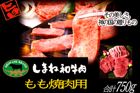 C-1021 しまね和牛 モモ(焼肉用) 750g