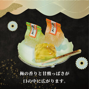 梅ごころ 15個入 化粧箱入り 和菓子 梅 ゼリー 和菓子 亀屋芳邦