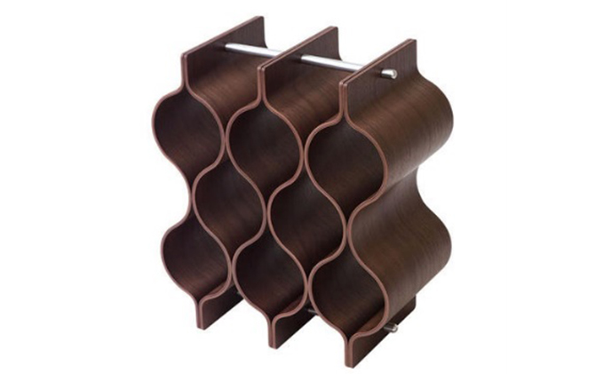 サイトーウッド WINE RACK ウォールナット（No.WR-103）