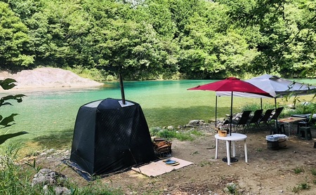 サウナ利用券 3000円分 サウナ テントサウナ バレルサウナ ファミリー グループ カップル 大自然 整う ロウリュ BBQ サ飯 外気浴 清流 大自然 貸切り 旅行 アウトドア アクティビティ 癒