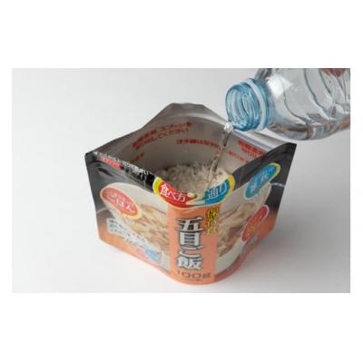 ふるさと納税 東広島市 防災対策に　非常食　5年保存　アルファ化米　五目ご飯&ドライカレー　各20食 |  | 02