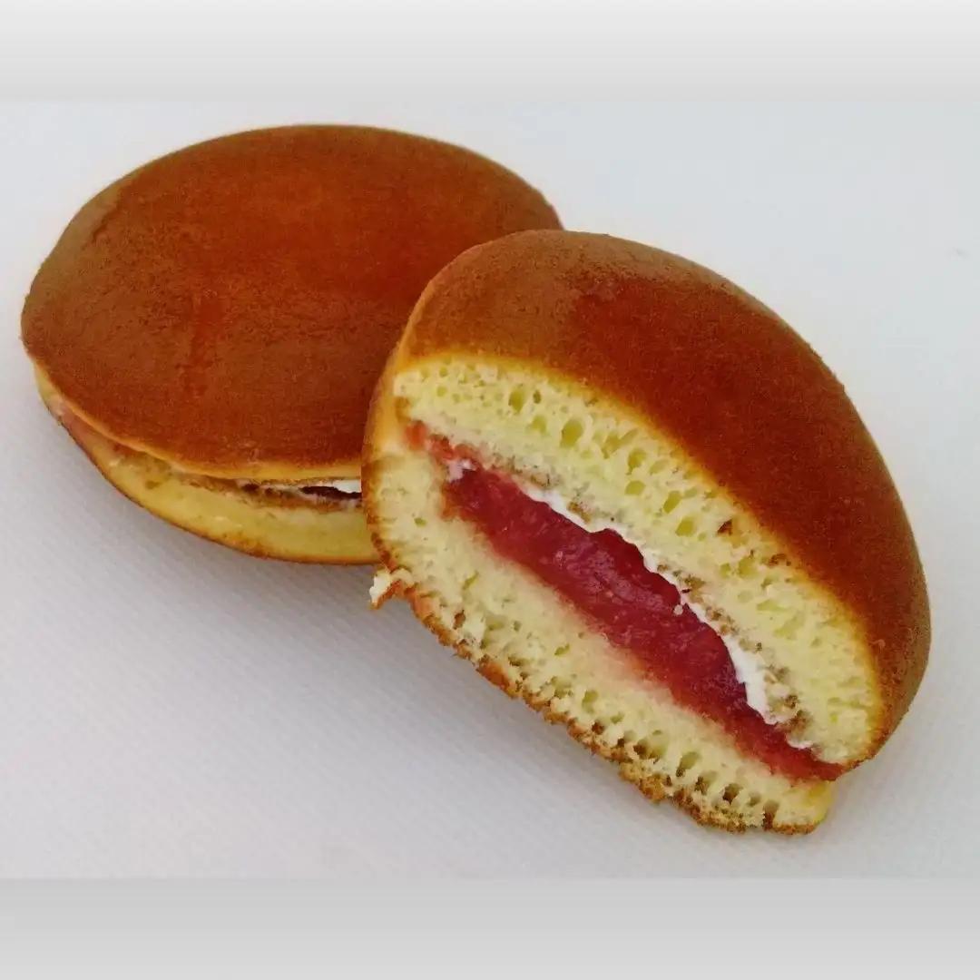 お菓子の龍宝堂 洋風どら焼き 「あがのほほ笑みいちご」 15個 菓子 お菓子 どら焼き いちご 苺 和菓子 2B01016