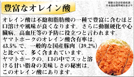 豚肉 ヤマトポーク 豚肩ローススライス 豚しゃぶしゃぶ用 800g ／ 豚肉 豚肩ロース 豚しゃぶ ヤマトポーク 奈良県 広陵町×曽爾村特産品連携協定共通返礼品