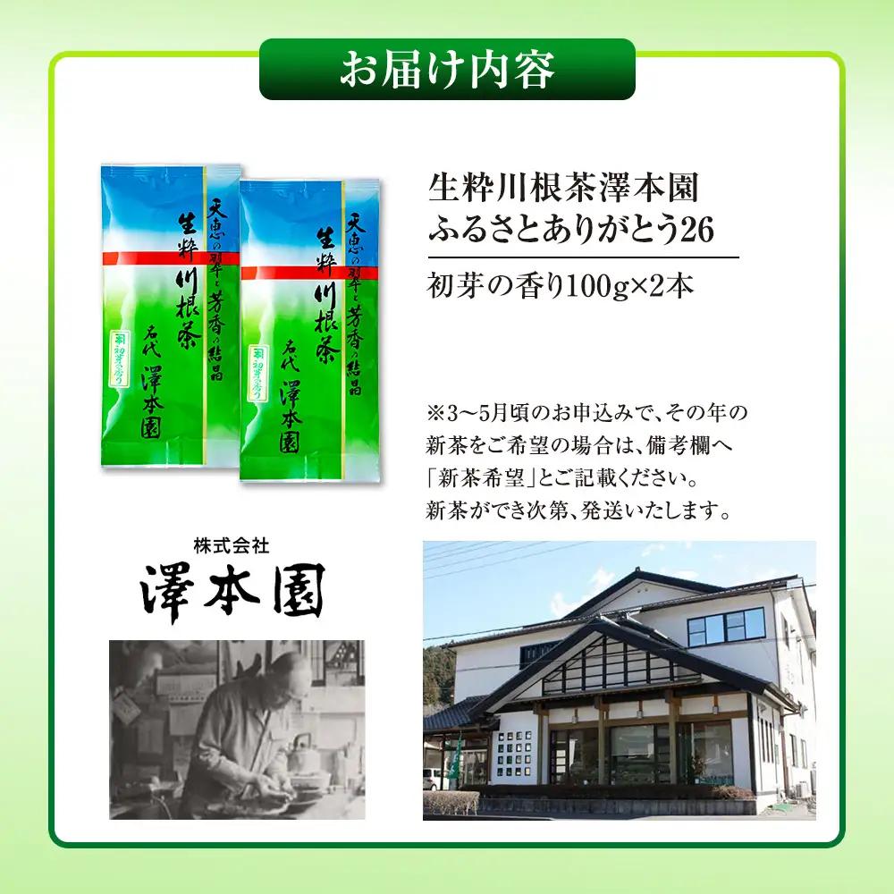 7-4 生粋川根茶澤本園 ふるさとありがとう26