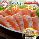 【ふるさと納税】【先行予約】《定期便6回》ふくいサーモン 柵どり 150g×4パック 計600g ＜鮮度抜群！真空冷凍＞ ／ 生食OK 刺身 鮭 国産 ※2024年8月中旬以降順次発送