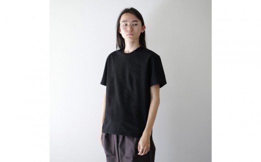 擦り切れても着続けたくなるDAILY TEE　サイズ2（M）【ブラック】