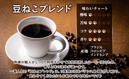 鳩山町 コーヒー豆と雑貨の店豆ねこ 木炭焙煎珈琲 ドリップバッグ 12個入り カフェオレ 豆ねこ ブレンド コーヒー 深煎り 自家焙煎 おうちカフェ ドリップコーヒー リラックス プレゼント 飲料 飲