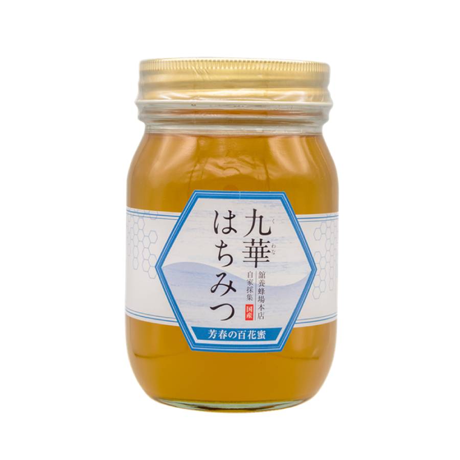 ＜舘養蜂場本店＞「九華はちみつ」（芳春の百花蜜）500ｇ