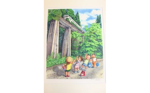 色鉛筆画家　大竹惠子の複製画