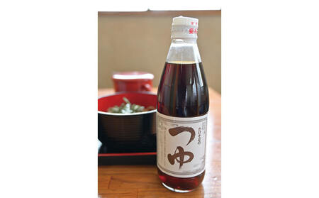 手打ちそば処「からまつ園」　かけそばのつゆ×3本