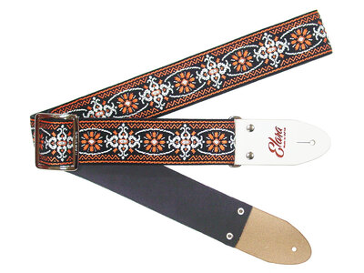 【ギターストラップ】Elara Straps Mellow Chandelier Orange　ギター　ベース　アコースティックギター　アコギ　エレキギター　エレキ　ギターストラップ　ベースストラップ　エララストラップ