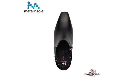 【マドラス 婦人靴】特許meta insole搭載madrasリカバリーシューズ [MADRAS MAL9150MT] ショートブーツ (ブラック、22.0cm)_0049-049-T07-1-1