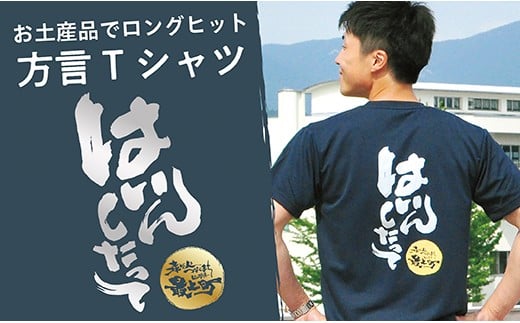 
            方言Tシャツ【はいんしたって】
          