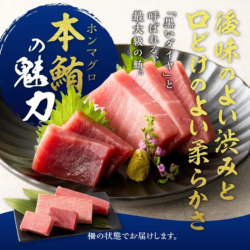 マグロ 本マグロ 南マグロ 天然 中トロ 赤身 食べ比べ 柵 贅沢 540g (a27-014)