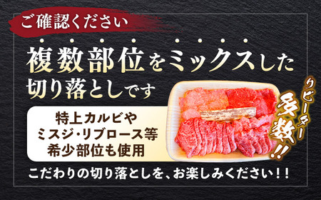 【全6回定期便】【葉山牛】500g　焼肉用ミックス（ロース、モモ、カルビ等） ／ 牛肉 黒毛和牛 神奈川県 特産品【葉山牛ステーキレストラン 角車】[ASBD029]