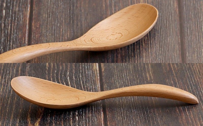  レンゲスプーン (ナチュラル) 5本セット 099H3578