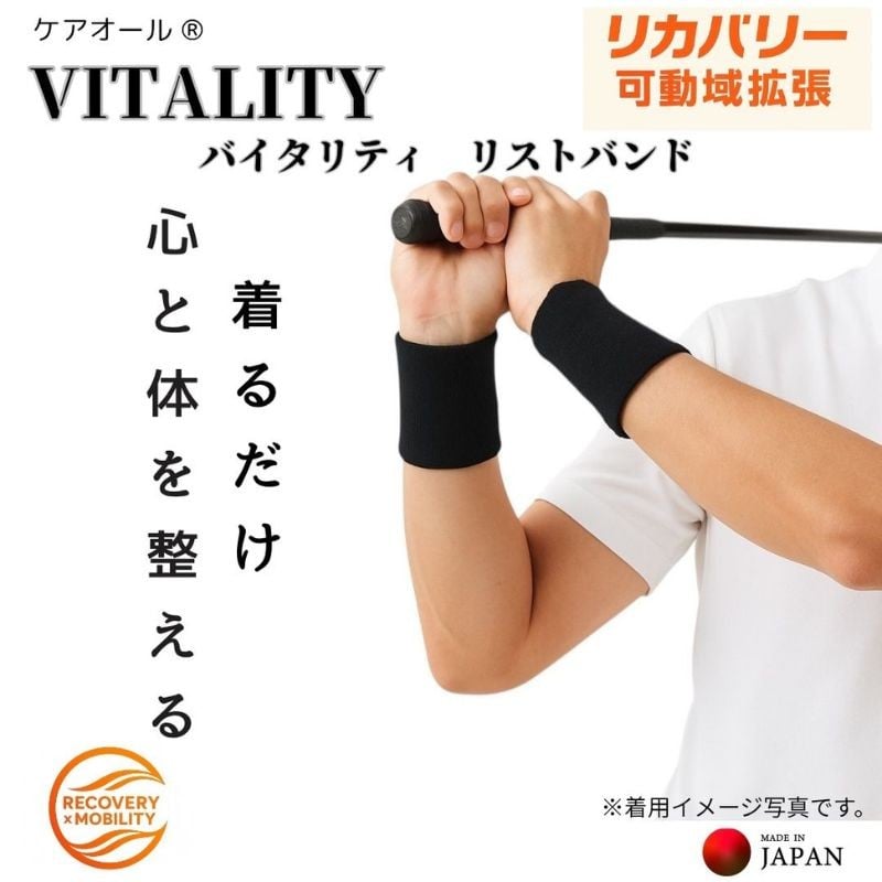 
            着けるだけ バランス・体幹整う 可動域拡張 スポーツ アスリート 疲労軽減 瞬力 リストバンド 日本製
          