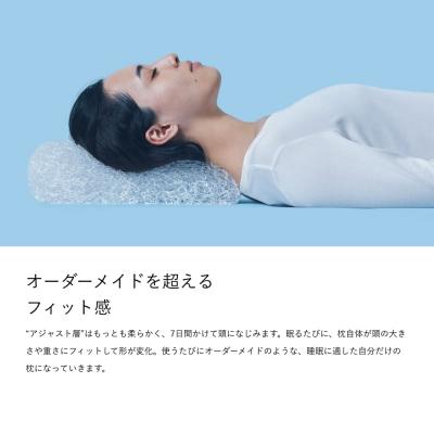 ふるさと納税 玖珠町 ブレインスリープ ピロー【旧モデル】7グラデーション HIGH オーガニック ストーングレー |  | 03