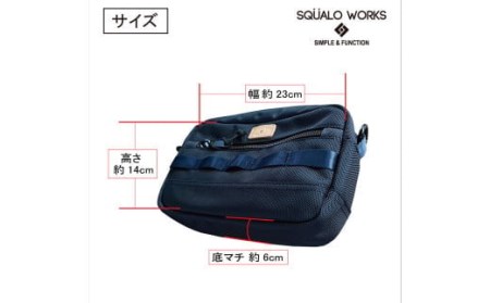 ミニショルダーバッグ ブラック SW-BL01-003 BK バッグ 鞄