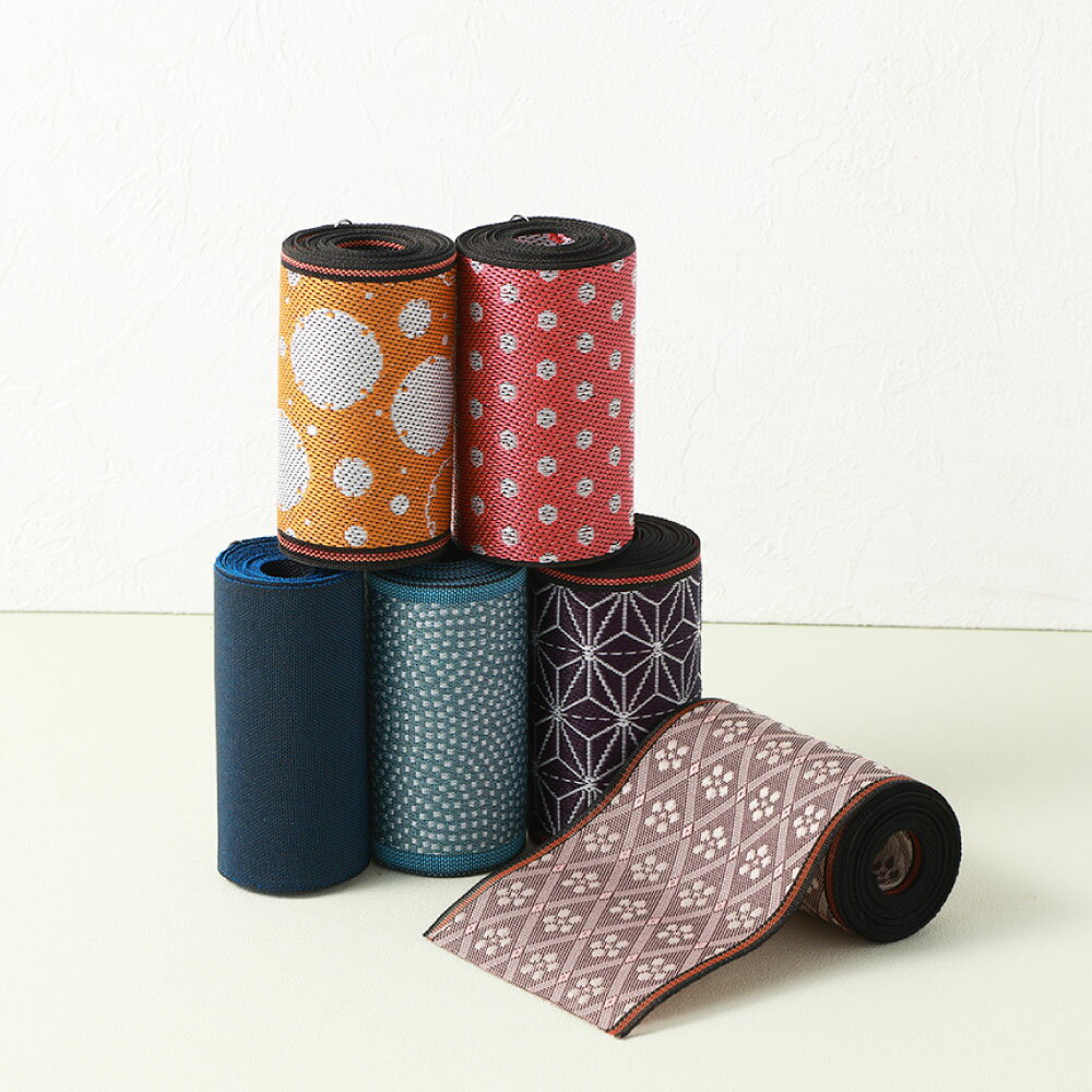 【ふるさと納税】畳べりセット4 2m×6個 幅8cm×長さ2m 畳べり 畳縁 たたみべり 布 ハンドメイド ハンドメイド素材 手芸 織物 色柄 模様 和風 児島 畳 布 岡山県 倉敷市 送料無料