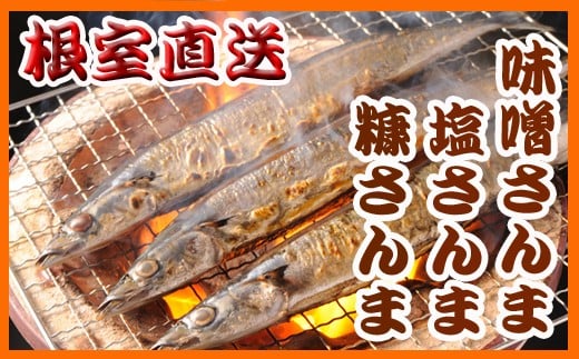 A-70055【12/21まで年内配送】 【北海道根室産】さんま3種セット