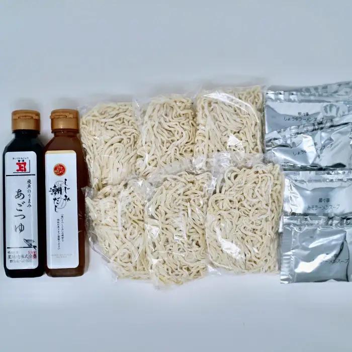喜多方ラーメンだしとつゆのセット　【07208-0064】