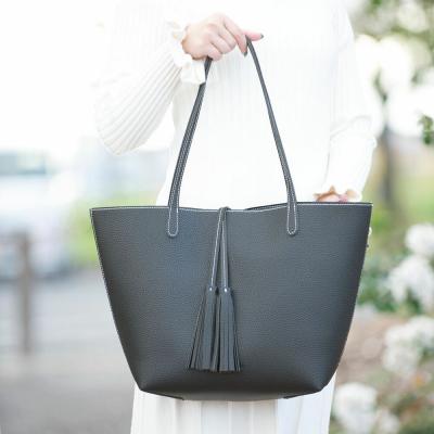 ふるさと納税 倉吉市 バルコス トートバッグ BARCOS/BarcosBlue タッセル付き トートバッグ ブラック |  | 02