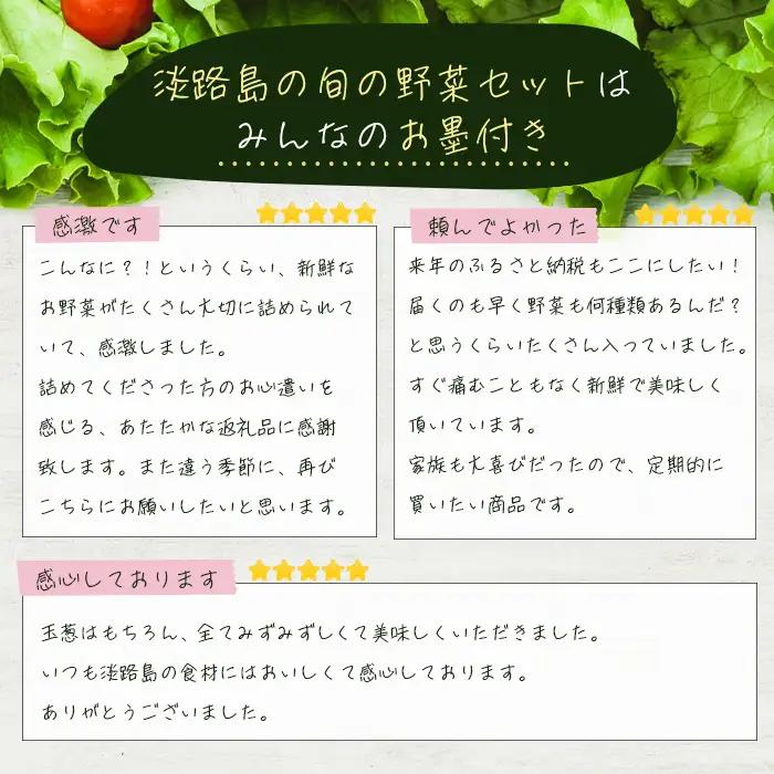 【定期便】淡路島の旬の野菜セット　１年コース（月１回×１２回）　野菜詰め合わせ