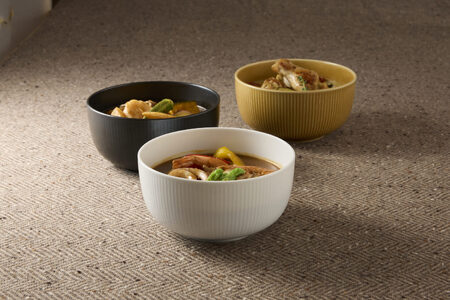 【BEAMS JAPAN監修】 miyama.のカレーのうつわ　スープのカレー皿　鉄黒釉【1456274】