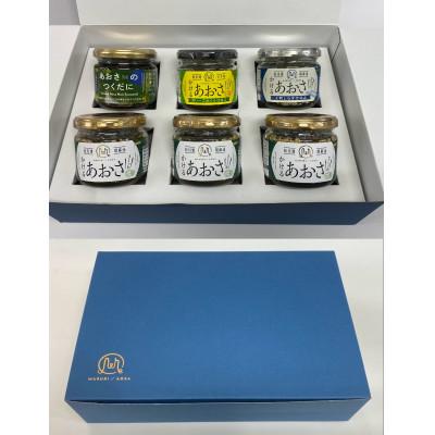 ふるさと納税 相馬市 かけるあおさ全3種類とあおさのつくだに　贅沢三昧6個セット |  | 03