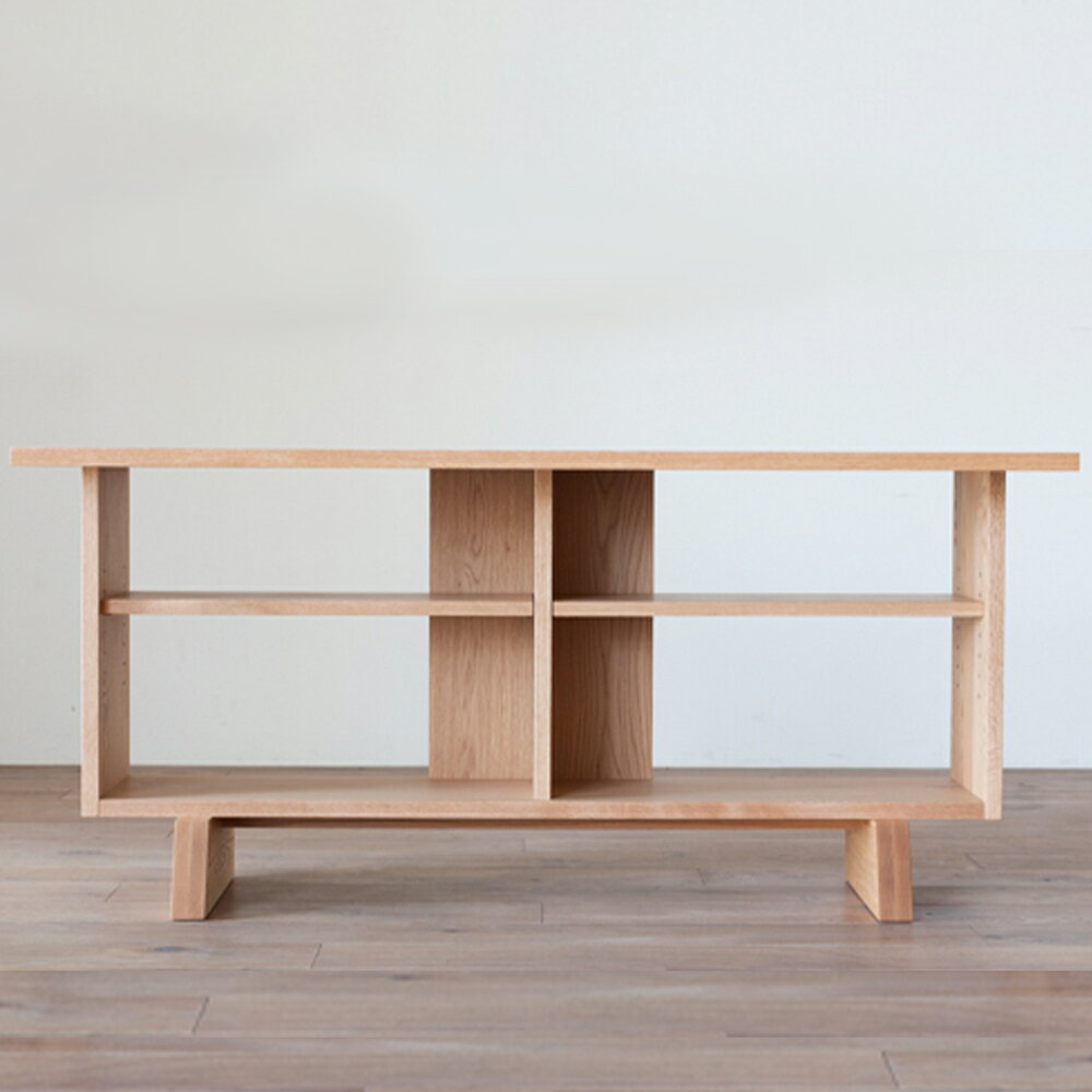 【ふるさと納税】CARAMELLA Counter Shelf 168 W168×D45.5×67cm ウォールナット材/オーク材 選べる材質 カウンターシェルフ シェルフ カウンター 受注生産 テーブル リビング 机 家具 インテリア 柳川市 送料無料