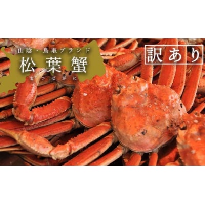 【蒸し】訳あり足折れ松葉ガニ　1.5kg