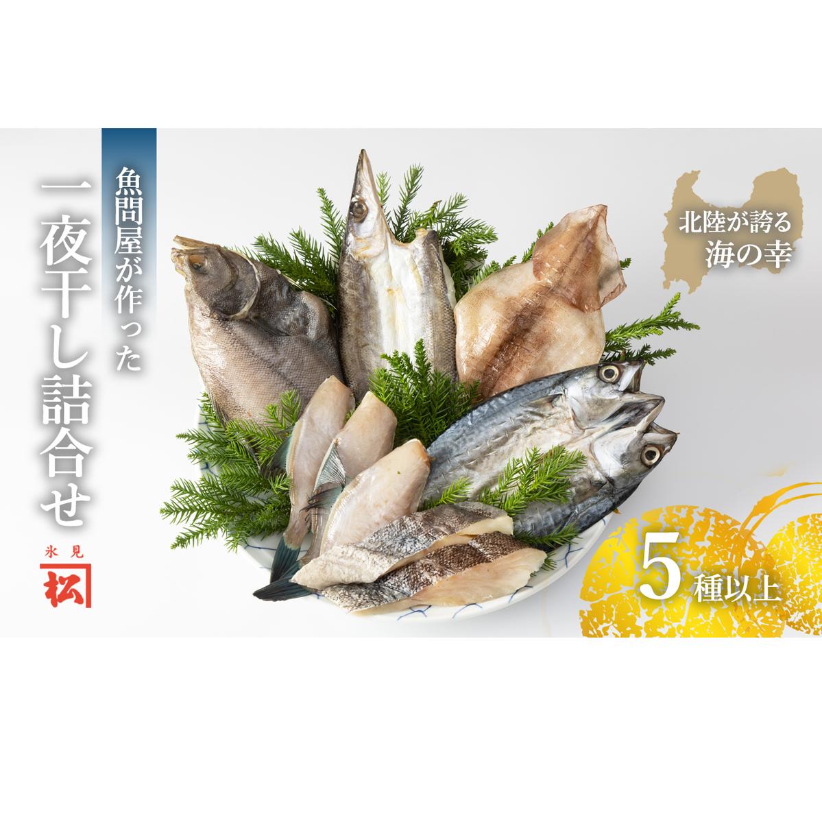 一夜干し詰合せ 富山県 氷見市 干物 一夜干し 詰め合わせ 加工食品