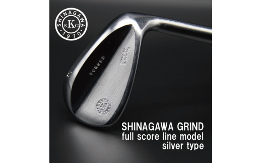 
077BC05N.Grind by S-TAKUYA フルスコアラインウェッジ Silver 58度
