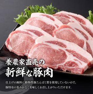 宮崎県産豚肉 小野さんちの豚ロースステーキ 3kg　豚肉[E10507]
