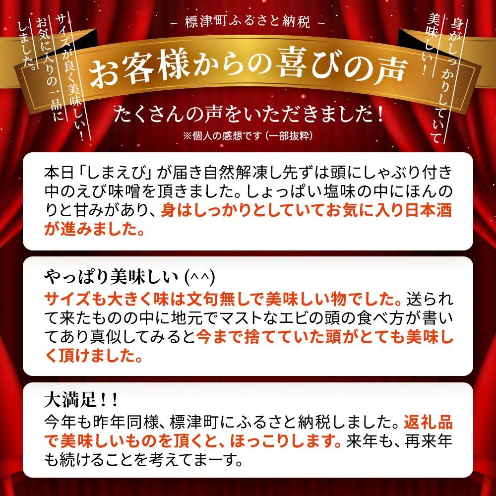 【北海しまえび】大 400g えび 【AF】