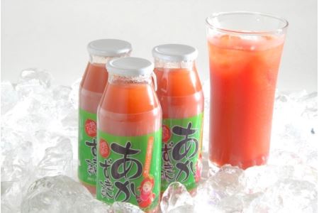 朝もぎ完熟トマトジュースあかずきんちゃん 180ml×12本【A-03】