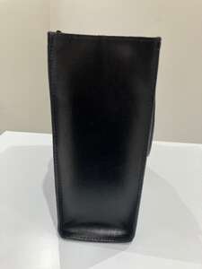 本革 手染めトートバッグ（A4サイズ）まだら染め グレー_OS194-0007